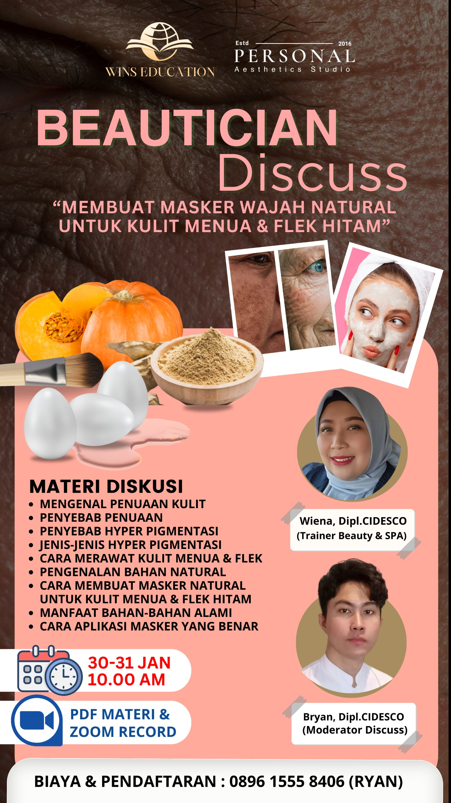 Beauty Discuss : Natural Mask for Aging and Pigmentation Skin